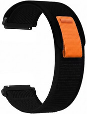 Curea din nylon Ricardo Carezza 22mm, Black, Quick Release