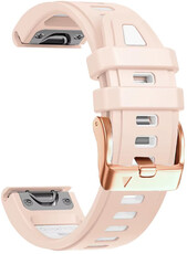 Curea din silicon Ricardo Pozza 20mm, Beige, QuickFit