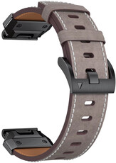 Curea din piele Ricardo Sappada 26mm, Gray, QuickFit