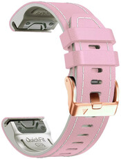 curea din piele Ricardo Sansicario 20mm, Pink, QuickFit