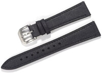 Curea din piele Ricardo Adria premium 20mm, Black, Quick Release