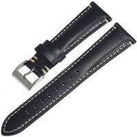 Curea din piele Ricardo Aosta premium, Black, Quick Release