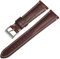 Curea din piele Ricardo Aosta premium, Dark Red, Quick Release