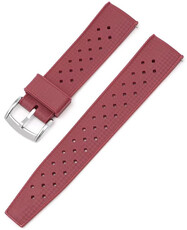 Curea din cauciuc Ricardo Salerno premium 20mm, Red, Quick Release