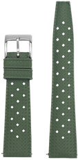 Curea din cauciuc Ricardo Terni premium 20mm, Green, Quick Release