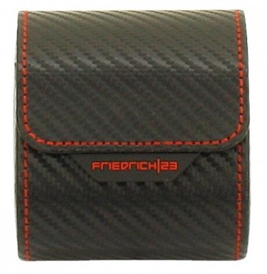 Husă pentru ceas Friedrich Lederwaren Carbon 32057-2
