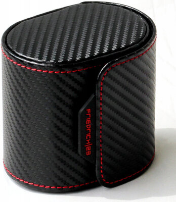 Husă pentru ceas Friedrich Lederwaren Carbon 32057-2