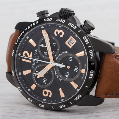 Certina DS Podium Quartz Precidrive Chronograph 1/10 Sec C034.417.36.057.00