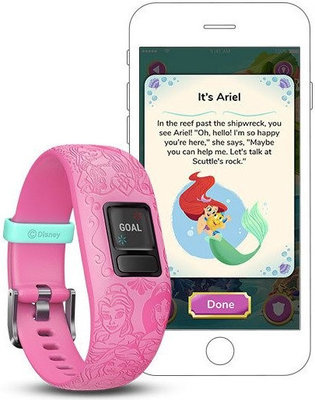 Garmin Vivofit junior 2 Disney Princess, Prințesa Disney, Pink
