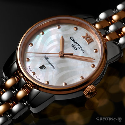 Certina DS-8 Lady Quartz Precidrive COSC Chronometer C033.051.22.118.00