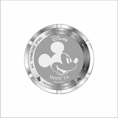 Invicta Disney Lady Quartz 27383 Mickey Mouse Limited Edition 3000buc