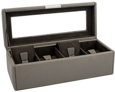 Kazeta pentru ceasuri Friedrich Lederwaren Bond 20115-3