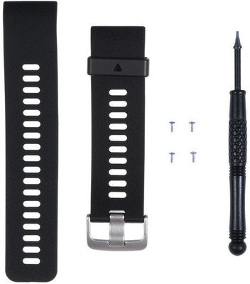 Curea de silicon Garmin (pro Forerunner 35), culoarea neagră