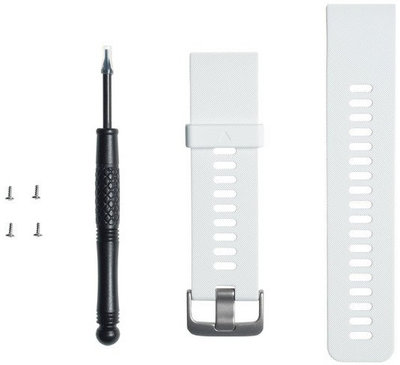 Curea din silicon Garmin (pentru Forerunner 35), alb, S00-00680-00
