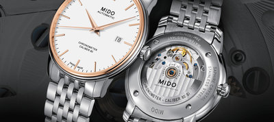 Mido Baroncelli III Automatic COSC Chronometer Silicon M027.408.41.011.00