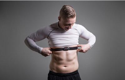 Centură toracică Polar H10, culoarea neagră, mărimea M-XXL