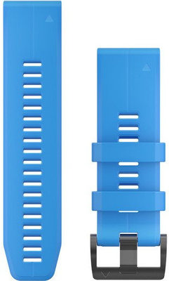 Curea de silicon Garmin 26mm (pro Garmin Fenix 8/7X/6X (51mm), Tactix aj.), culoarea albastră V1, QuickFit