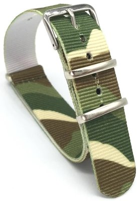 Curea din nylon Ricardo, verde V2, NATO