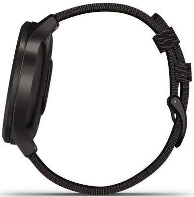Garmin Vivomove 3 Style, Slate / Black Nylon Band