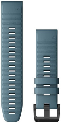 Curea de silicon Garmin 22mm (pro Garmin Fenix 8/7/6 (47mm), Epix 2 aj.), culoarea albastră V5, QuickFit