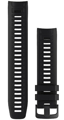 Curea de silicon Garmin 22mm (pro Instinct), culoarea neagră