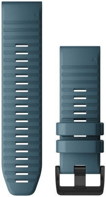 Curea de silicon Garmin 26mm (pro Garmin Fenix 8/7X/6X (51mm), Tactix aj.), culoarea albastră V2, QuickFit