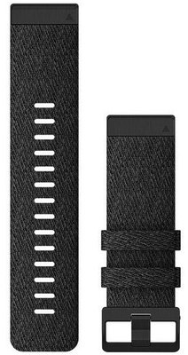 Curea de nailon Garmin 26mm (pro Garmin Fenix 8/7X/6X (51mm), Tactix aj.), culoarea gri, QuickFit