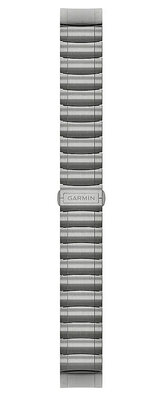 Brățară din titan Garmin 22mm (pro Garmin MARQ), culoarea argintiu