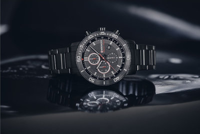 Wenger Roadster Black Night Quartz Chronograph 01.1843.110