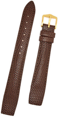 Curea maro închis din piele Hirsch Rainbow M 12302610OE-1 (Piele de vițel) Open End