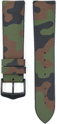 Curea din cauciuc Hirsch John L 0925088040-5, camuflaj, cauciuc natural, lungime L, Quick Release