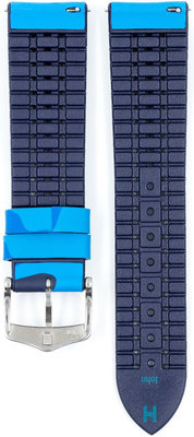 Curea din cauciuc Hirsch John L 0928088080-2, camuflaj, cauciuc natural, lungime L, Quick Release