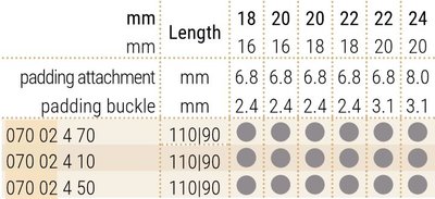 Curea din piele Hirsch Navigator 07002450-2, negru, piele de vițel, lungime L