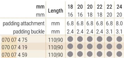 Curea din piele Hirsch Navigator 07007419-2, maro, piele de aligator, lungime L