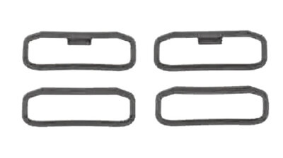 inel de fixare din silicon Garmin (pentru QuickFit 22, Instinct, Instinct 2 etc.), black, 2 buc