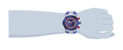 Invicta Marvel Quartz Chronograph 30313 Captain America Limited Edition 3000buc