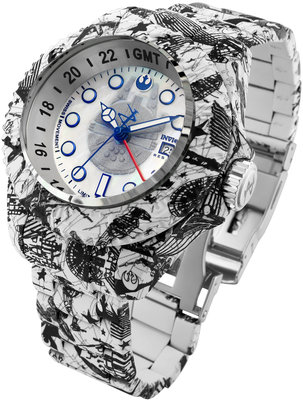 Invicta Star Wars Quartz GMT 33309 Rebel Alliance Limited Edition 1977buc