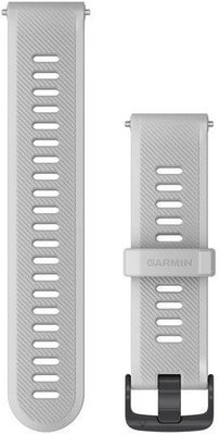 Curea de silicon Garmin 22mm (pro Forerunner 745), culoarea albă