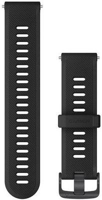 Curea de silicon Garmin 22mm (pro Forerunner 745), culoarea neagră