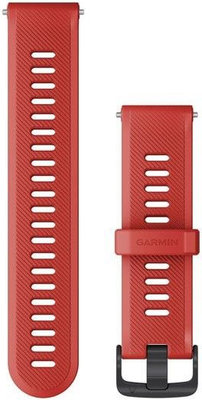 Curea din silicon Garmin (pentru Forerunner 745), roșu, 010-11251-9C