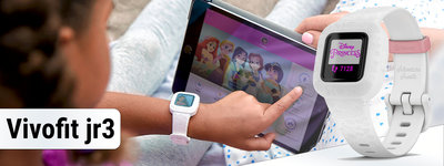 Garmin Vivofit junior 3 Disney Princesses, Prințesele Disney