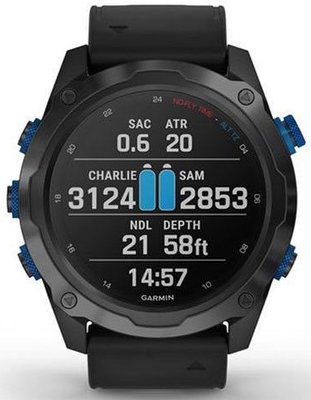 Garmin Descent Mk2i Sapphire, Titanium Gray DLC/Black Band