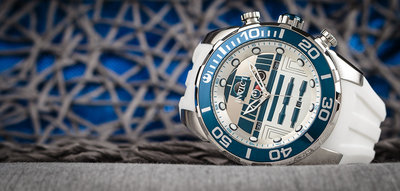 Invicta Star Wars Quartz 50mm Chronograph 35084 R2-D2 Limited Edition 1977pcs