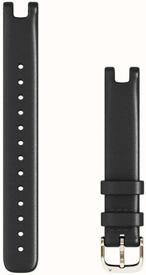 Curea din piele Garmin 14mm (pentru Lily), negru V1, 010-13068-A5
