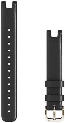Curea din piele Garmin 14mm (pro Lily), culoarea neagră V2
