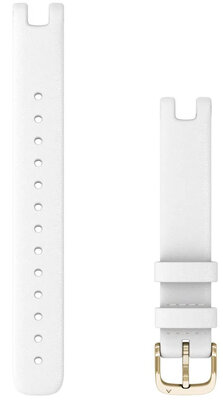 Curea din piele Garmin 14mm (pentru Lily), alb V1, 010-13068-A3