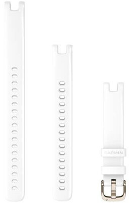 Curea de silicon Garmin 14mm (Lily), culoarea albă