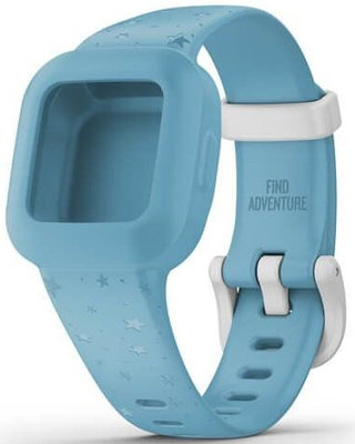 Curea din plastic Garmin (pentru Vívofit junior 3), albastru, 010-12469-42