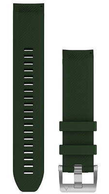 Curea de silicon Garmin 22mm (MARQ), culoarea verde