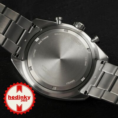 Citizen Sports Eco-Drive Super Titanium Chronograph AT2480-81E